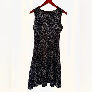 Aqua Shimmery Metallic Mini Dress